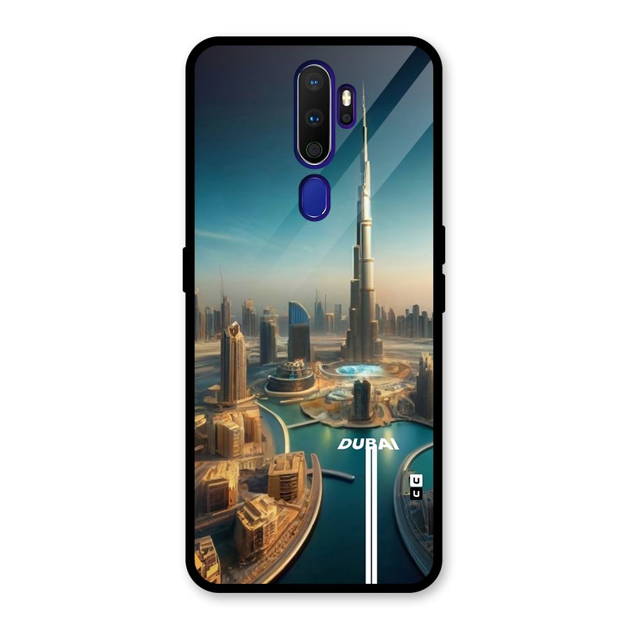 The Dubai Glass Back Case for Oppo A9 (2020)