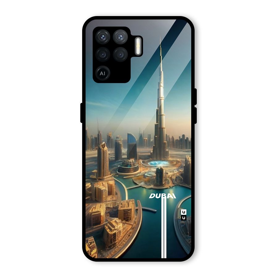The Dubai Glass Back Case for Oppo F19 Pro