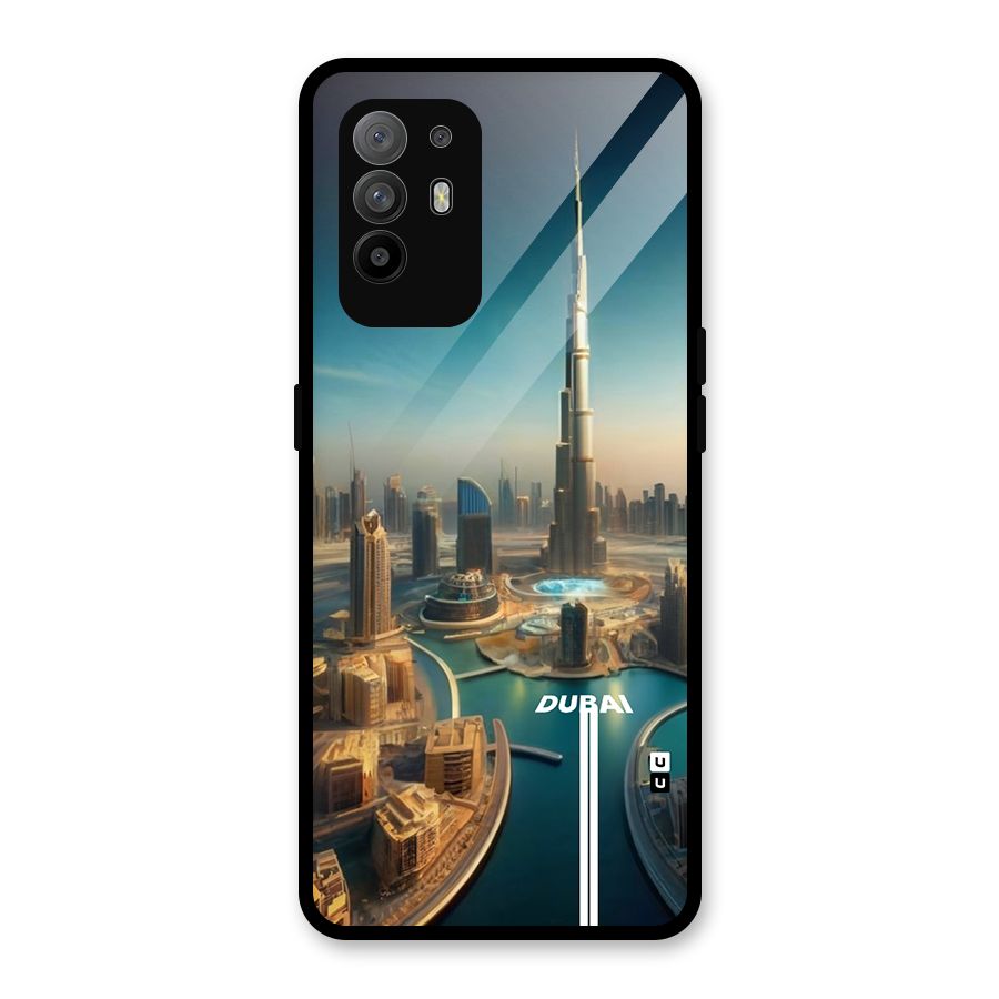 The Dubai Glass Back Case for Oppo F19 Pro Plus 5G