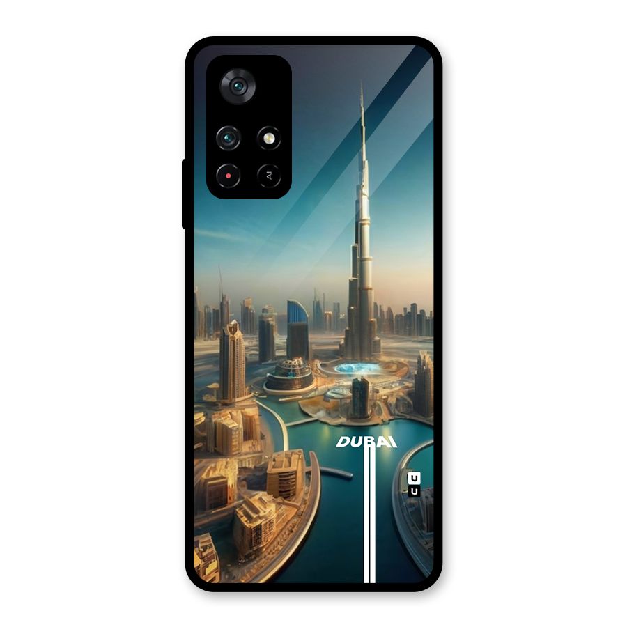 The Dubai Glass Back Case for Poco M4 Pro 5G