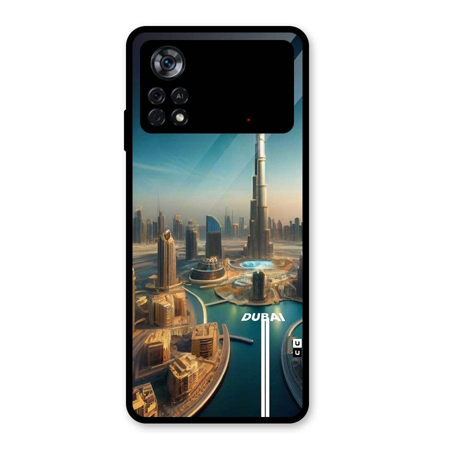 The Dubai Glass Back Case for Poco X4 Pro 5G