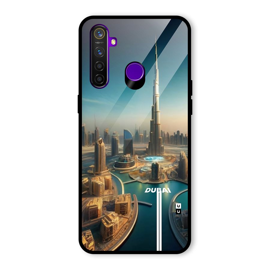 The Dubai Glass Back Case for Realme 5 Pro