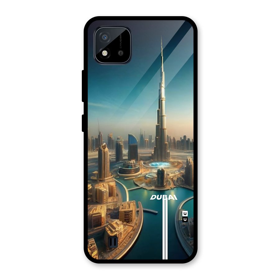 The Dubai Glass Back Case for Realme C11 2021