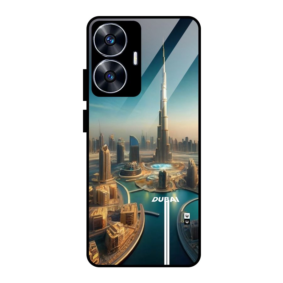 The Dubai Glass Back Case for Realme Narzo N55