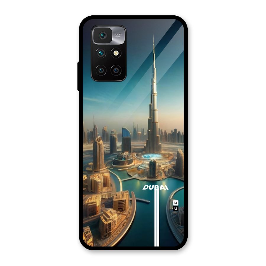 The Dubai Glass Back Case for Redmi 10 Prime
