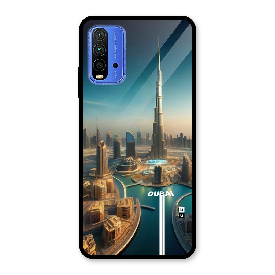 The Dubai Glass Back Case for Redmi 9 Power