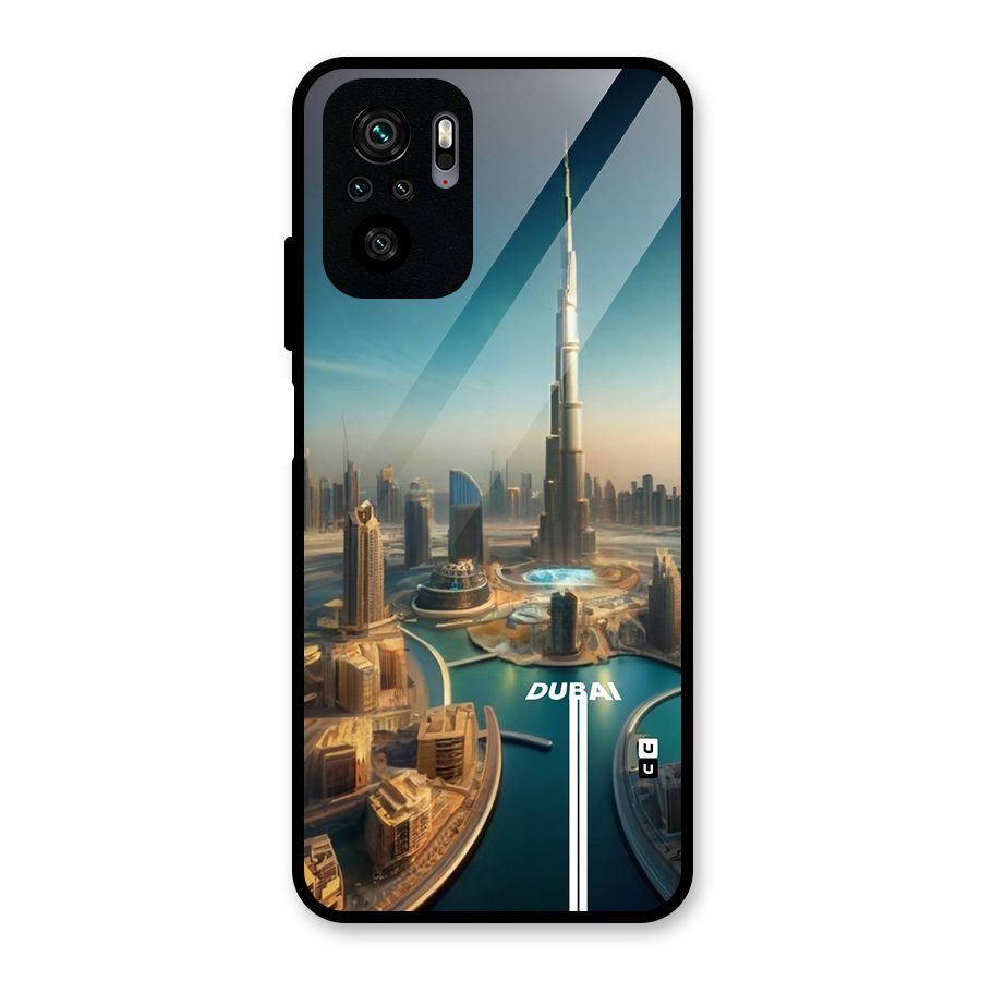 The Dubai Glass Back Case for Redmi Note 10S