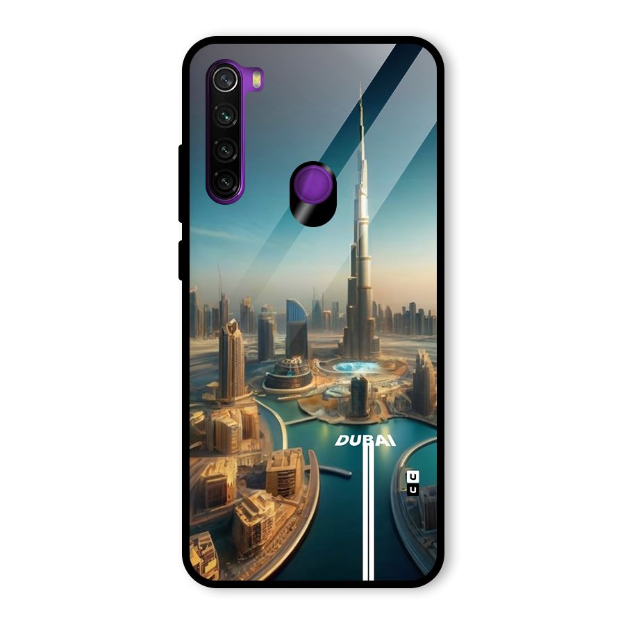 The Dubai Glass Back Case for Redmi Note 8