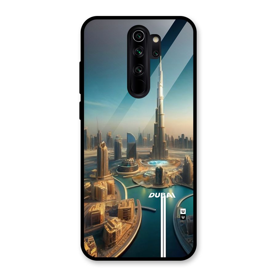 The Dubai Glass Back Case for Redmi Note 8 Pro