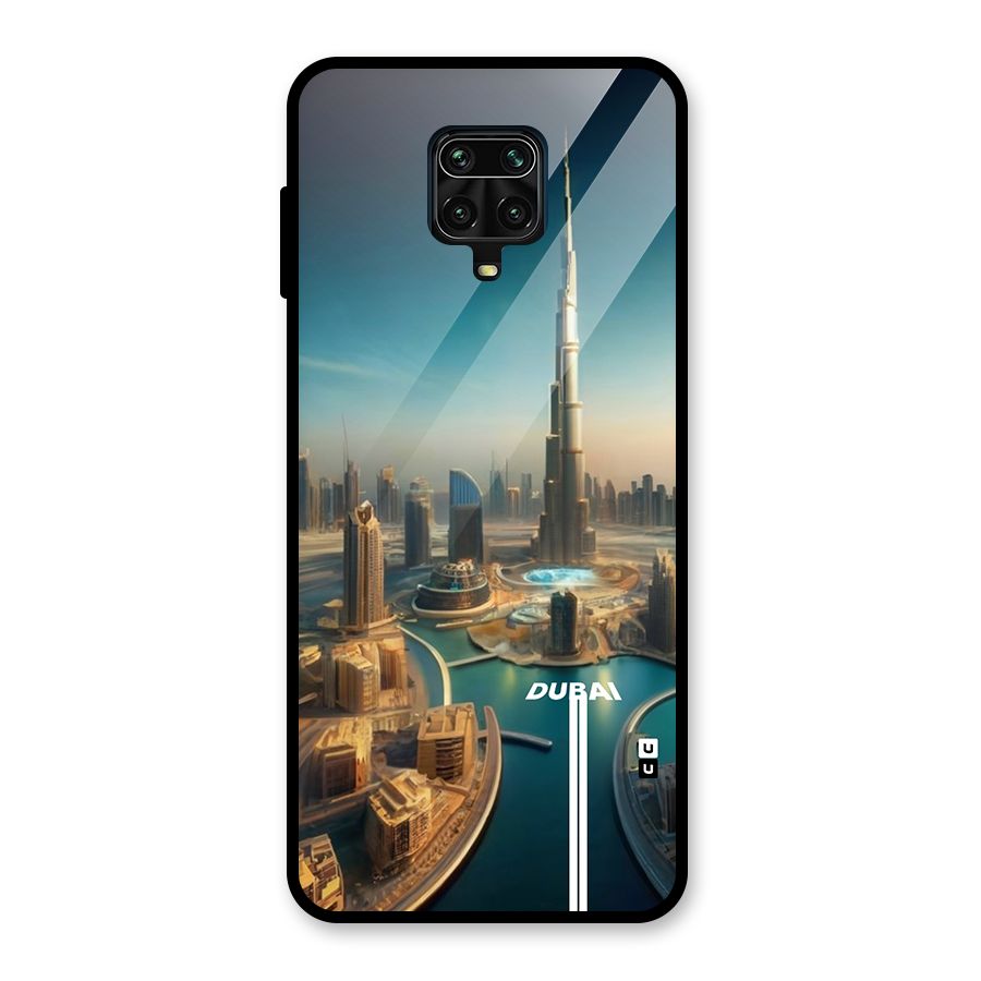 The Dubai Glass Back Case for Redmi Note 9 Pro