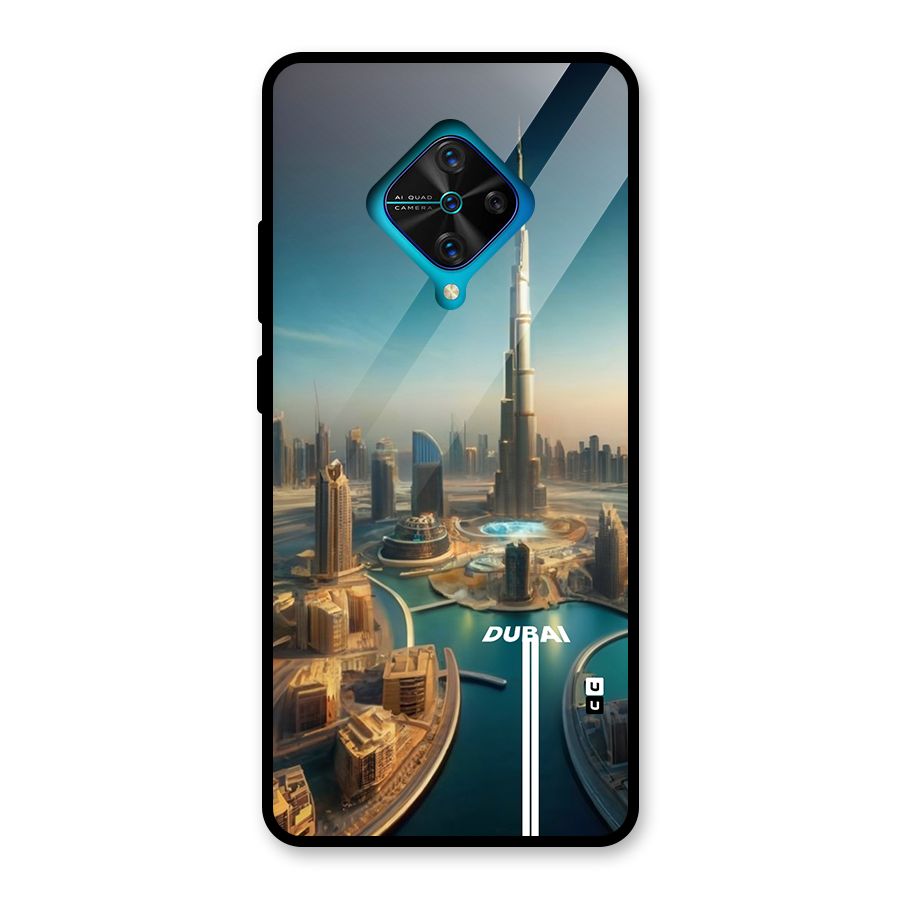The Dubai Glass Back Case for Vivo S1 Pro