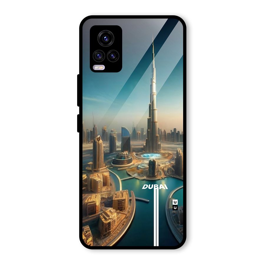 The Dubai Glass Back Case for Vivo V20 2021