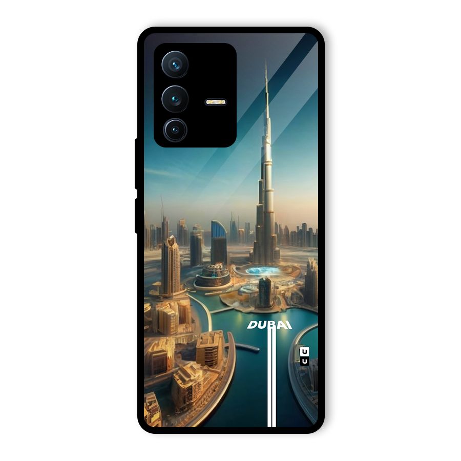 The Dubai Glass Back Case for Vivo V23 Pro