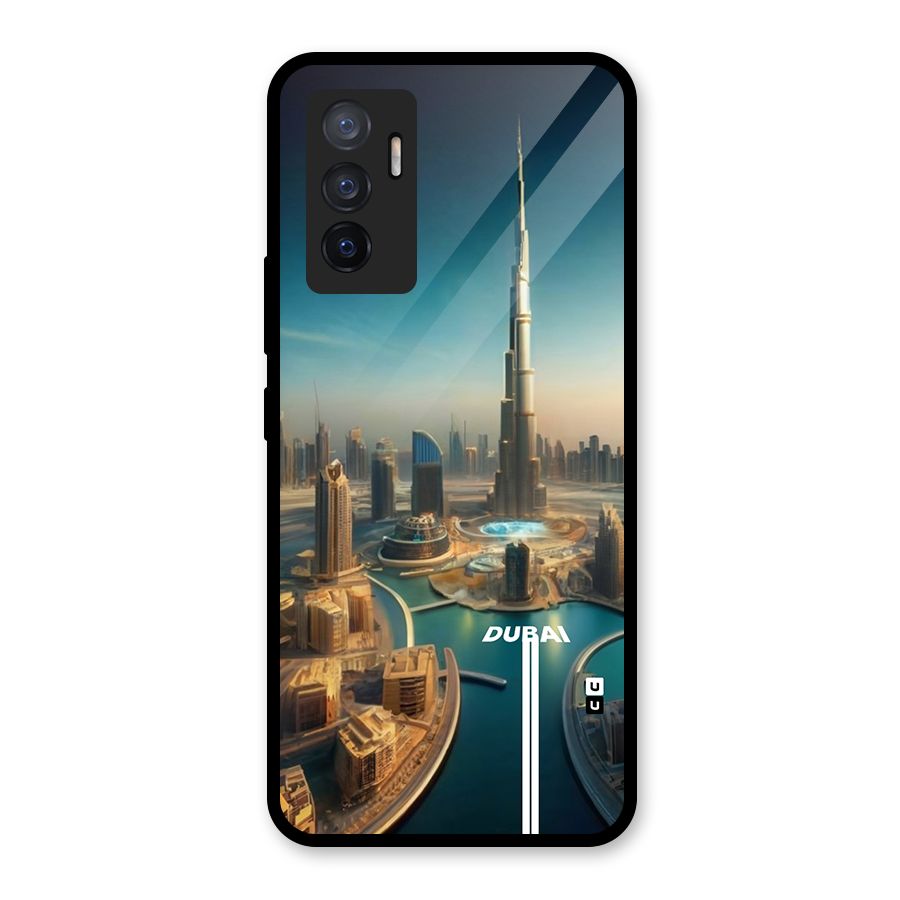 The Dubai Glass Back Case for Vivo V23e