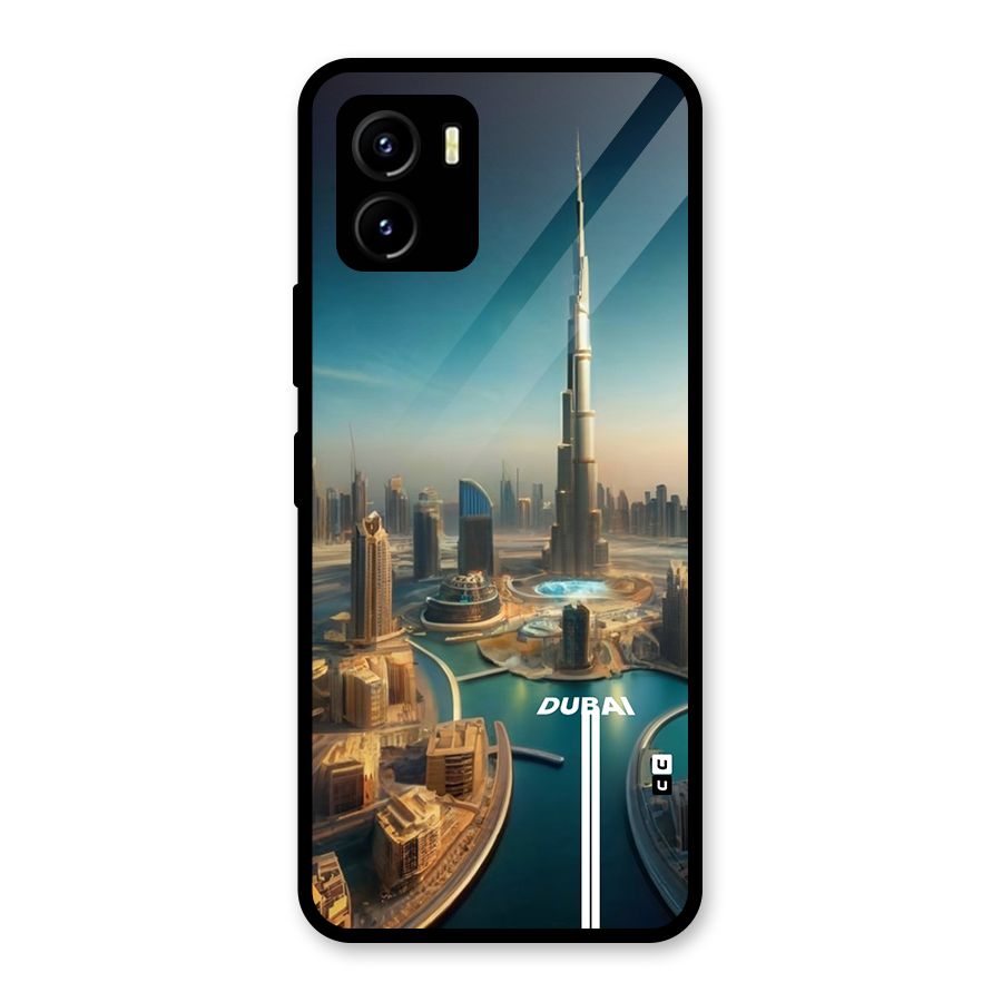 The Dubai Glass Back Case for Vivo Y15s