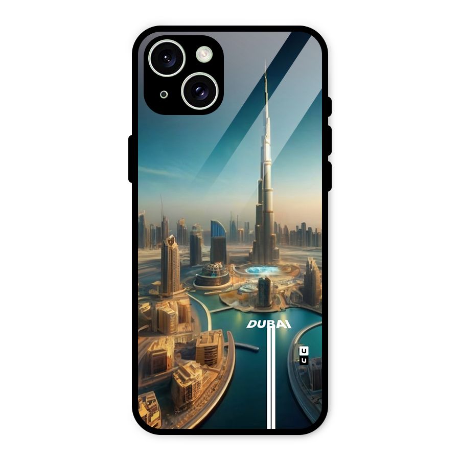 The Dubai Glass Back Case for iPhone 15 Plus