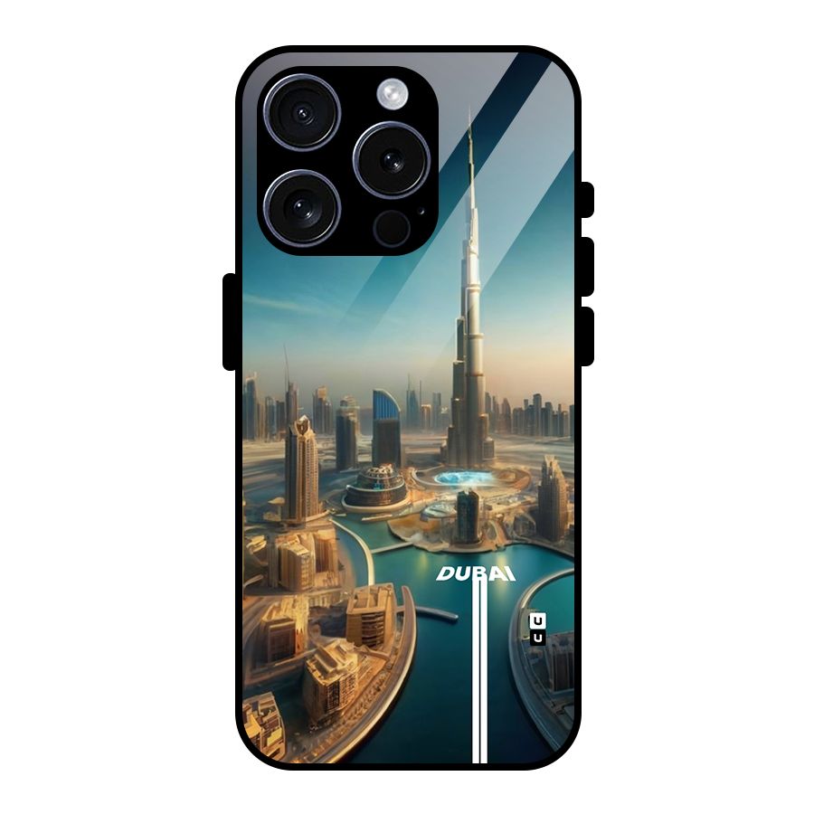 The Dubai Glass Back Case for iPhone 15 Pro