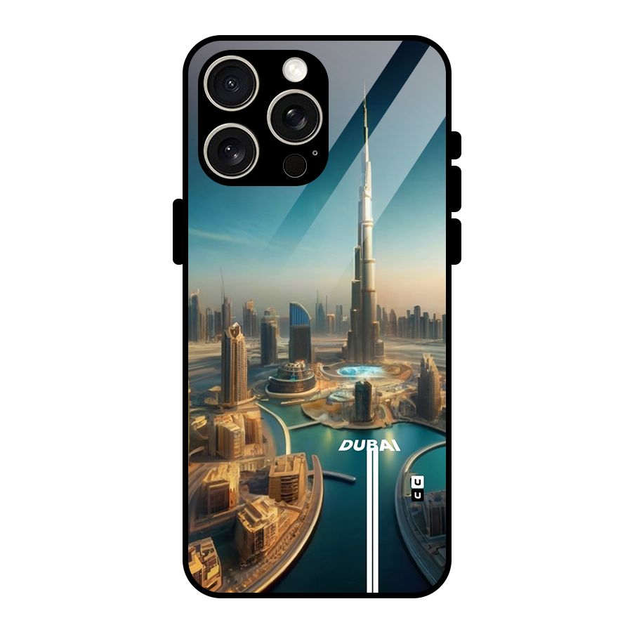 The Dubai Glass Back Case for iPhone 15 Pro Max