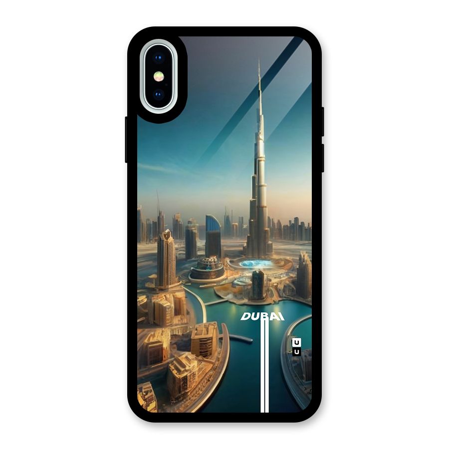 The Dubai Glass Back Case for iPhone X