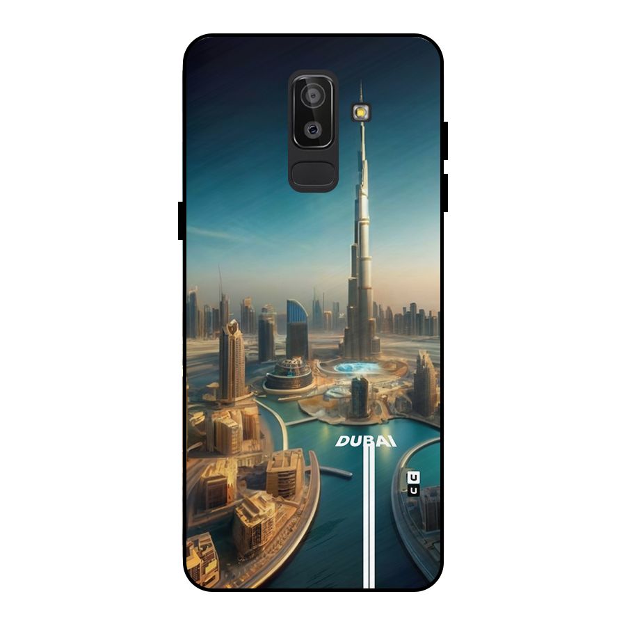 The Dubai Metal Back Case for Galaxy J8