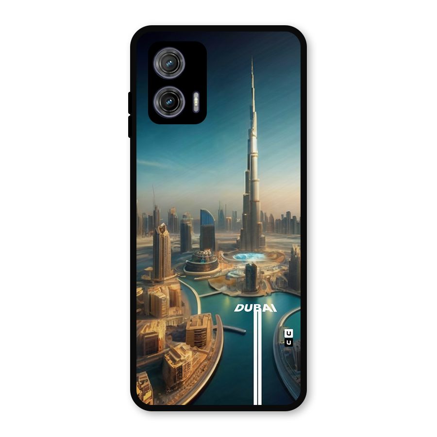 The Dubai Metal Back Case for Moto G73
