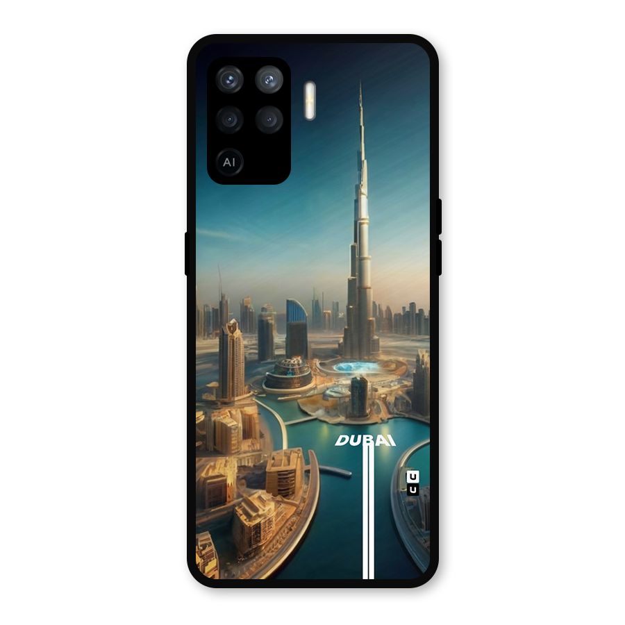 The Dubai Metal Back Case for Oppo F19 Pro