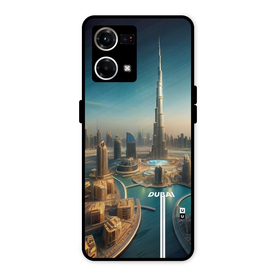 The Dubai Metal Back Case for Oppo F21s Pro 4G