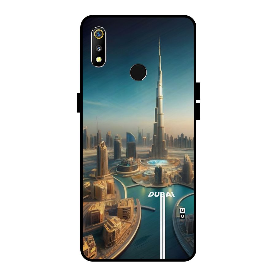 The Dubai Metal Back Case for Realme 3