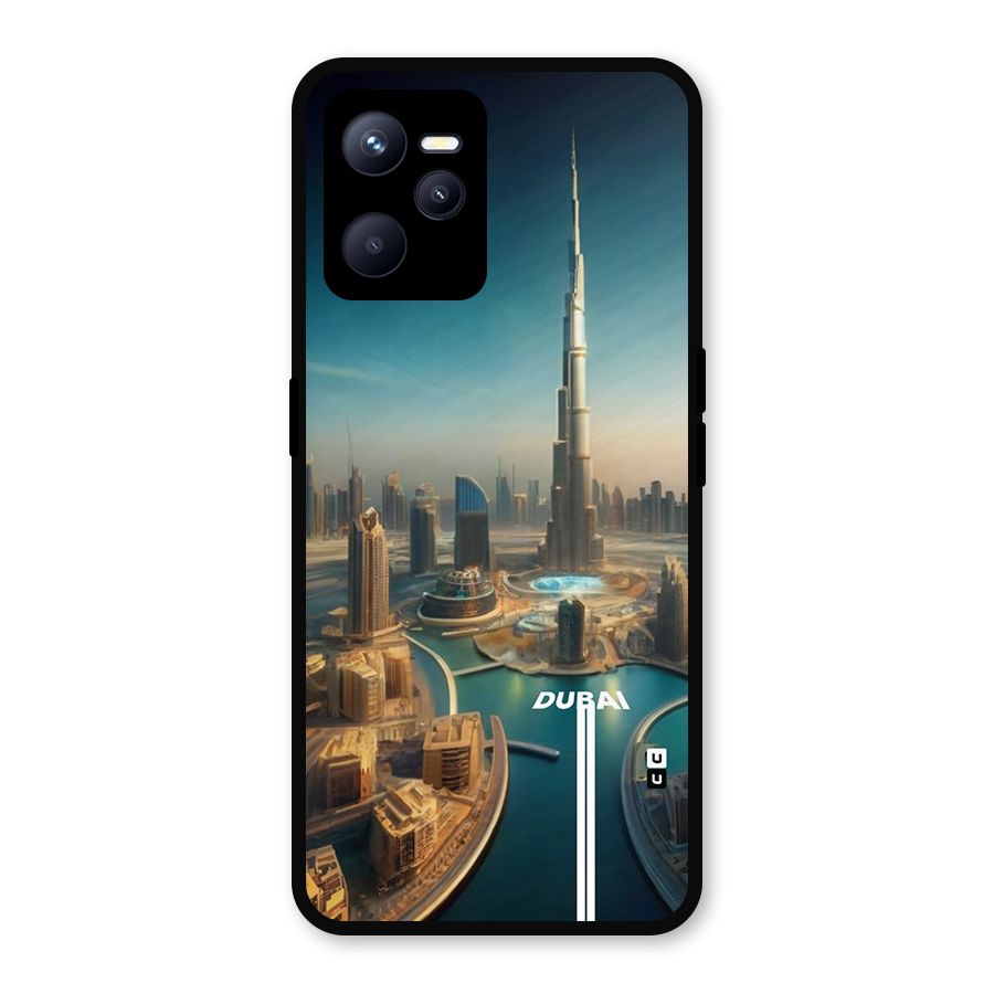 The Dubai Metal Back Case for Realme C35