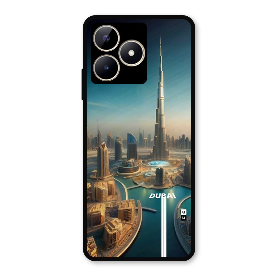 The Dubai Metal Back Case for Realme C53