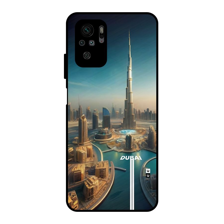 The Dubai Metal Back Case for Redmi Note 10S
