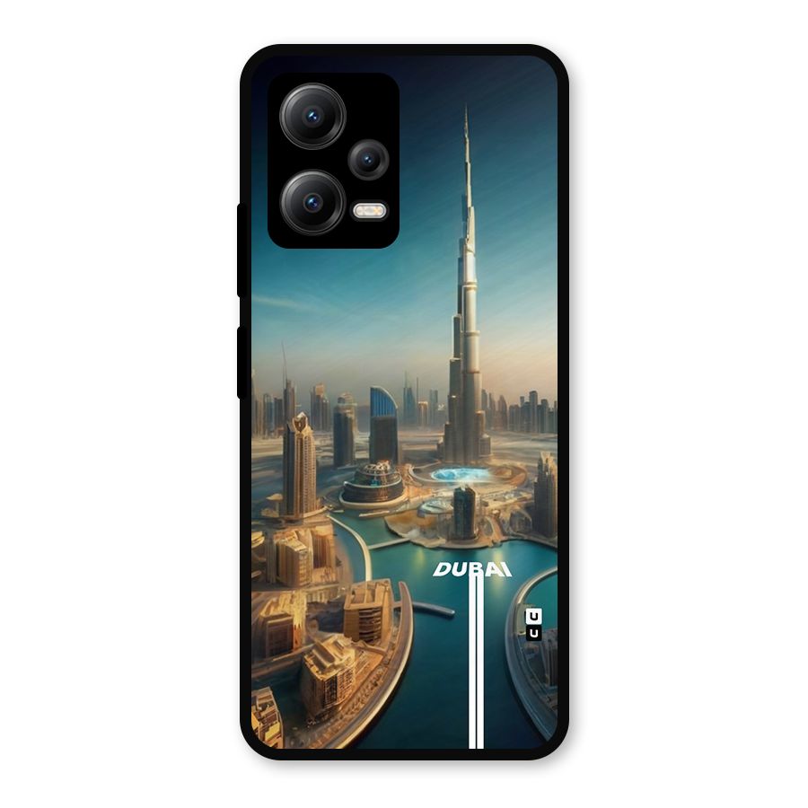 The Dubai Metal Back Case for Redmi Note 12 5G