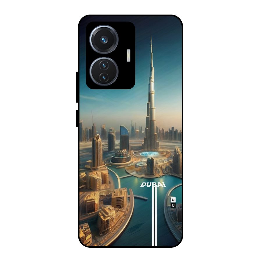 The Dubai Metal Back Case for Vivo T1 44W