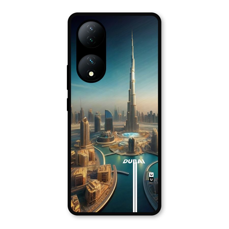 The Dubai Metal Back Case for Vivo Y100a