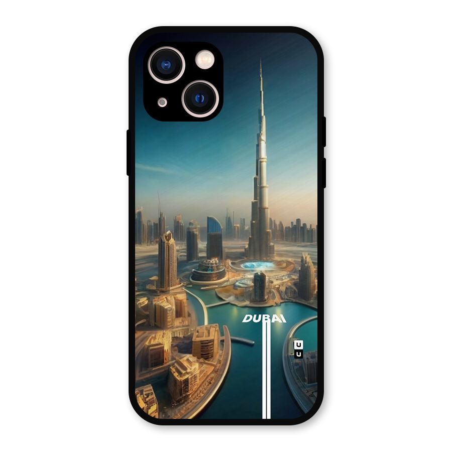 The Dubai Metal Back Case for iPhone 13