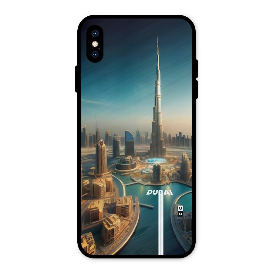 The Dubai Metal Back Case for iPhone XS Max
