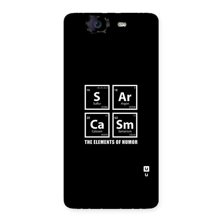 The Elements of Humor Back Case for Canvas Knight A350