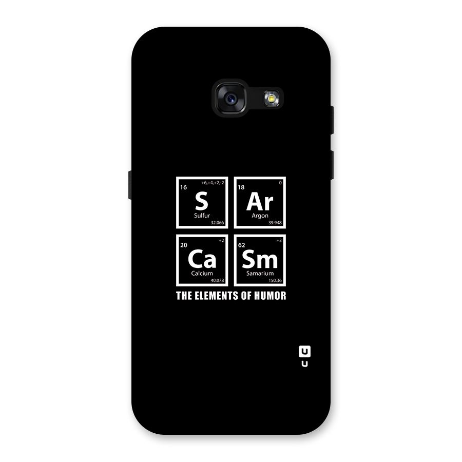 The Elements of Humor Back Case for Galaxy A3 (2017)