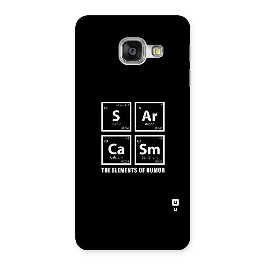 The Elements of Humor Back Case for Galaxy A3 2016