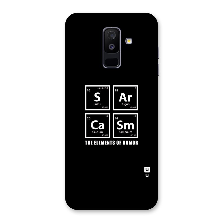 The Elements of Humor Back Case for Galaxy A6 Plus