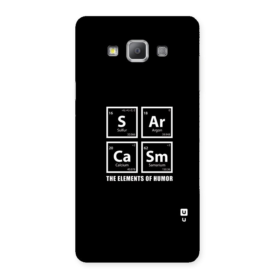 The Elements of Humor Back Case for Galaxy A7