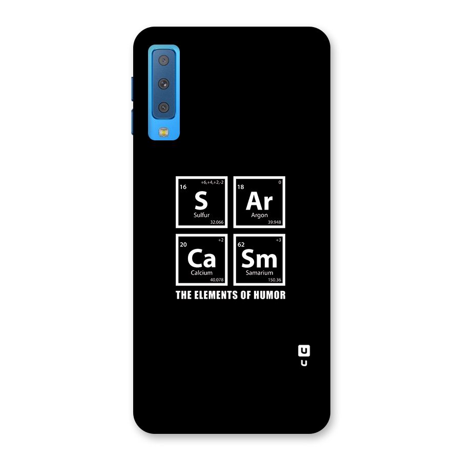 The Elements of Humor Back Case for Galaxy A7 (2018)
