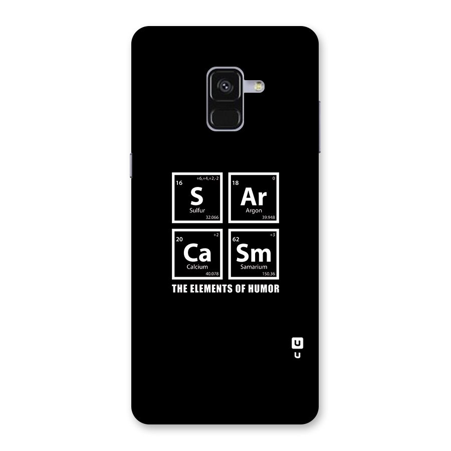 The Elements of Humor Back Case for Galaxy A8 Plus