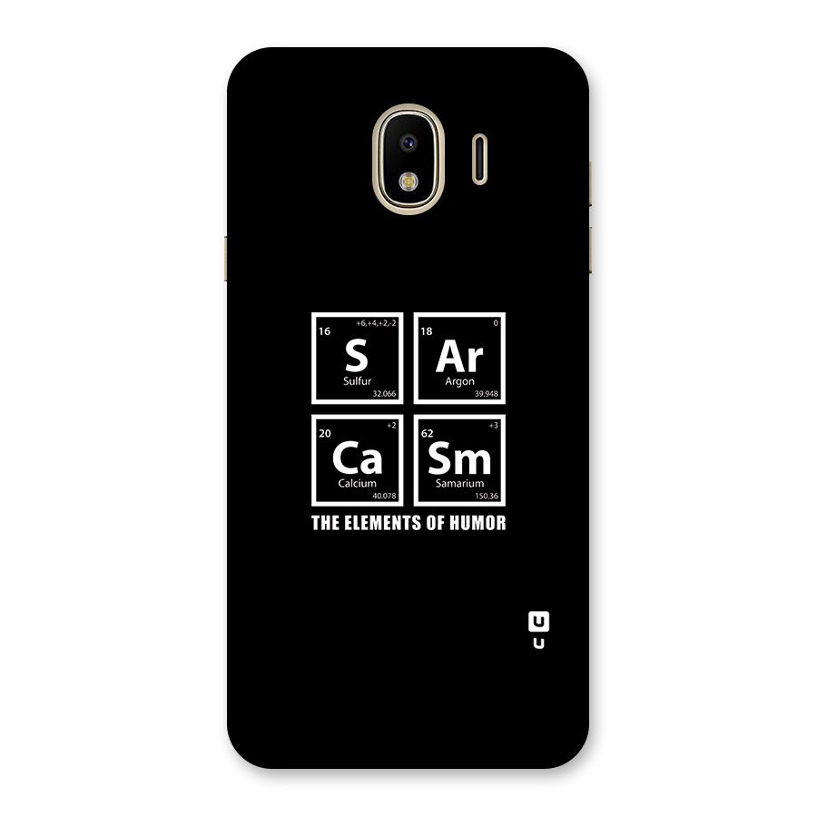 The Elements of Humor Back Case for Galaxy J4