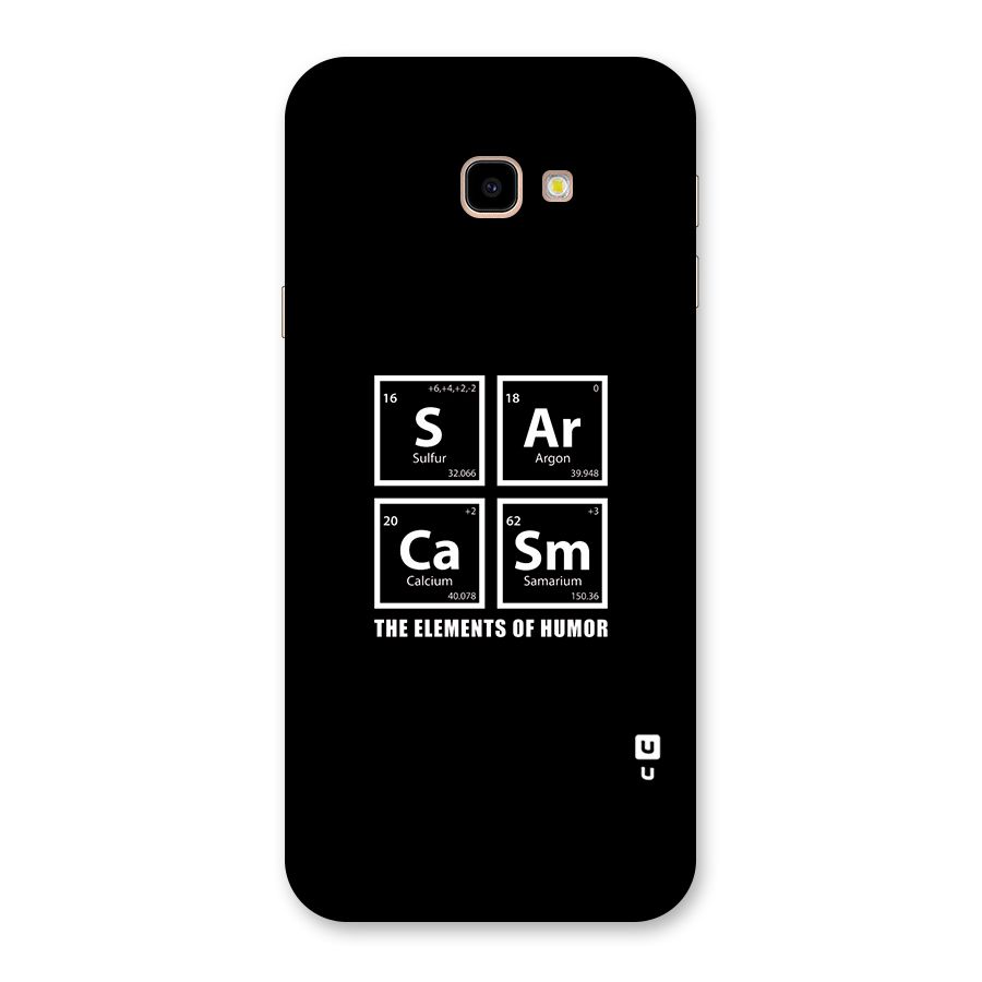 The Elements of Humor Back Case for Galaxy J4 Plus