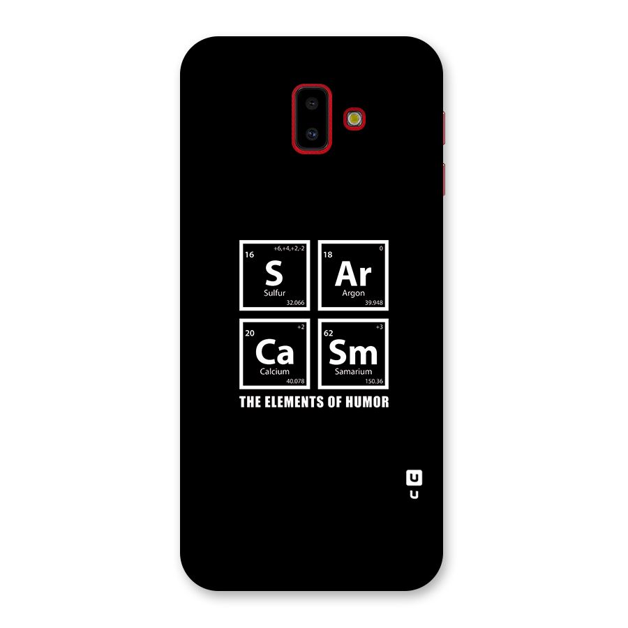 The Elements of Humor Back Case for Galaxy J6 Plus