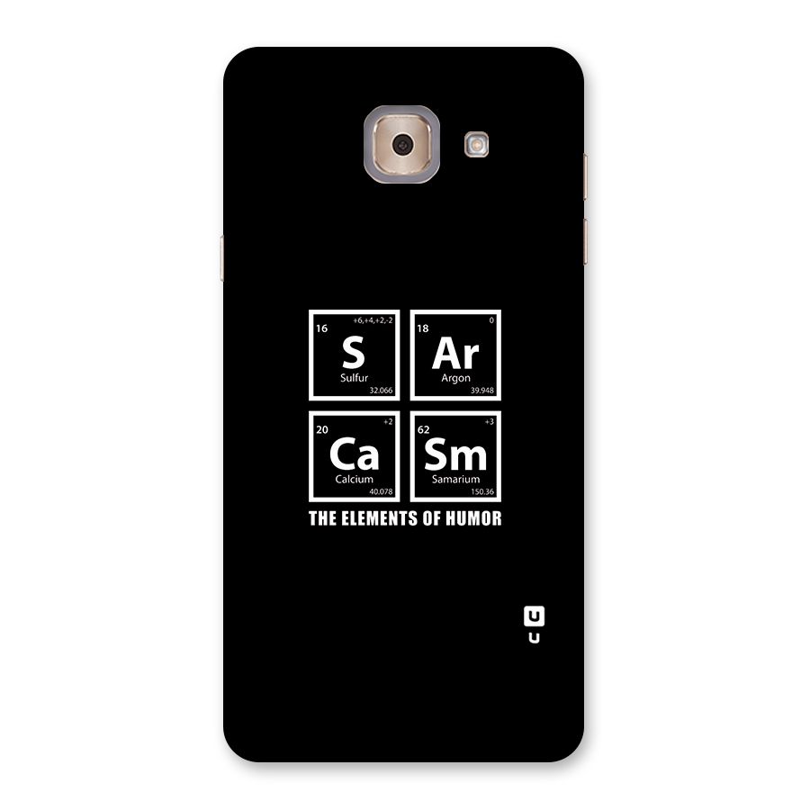 The Elements of Humor Back Case for Galaxy J7 Max