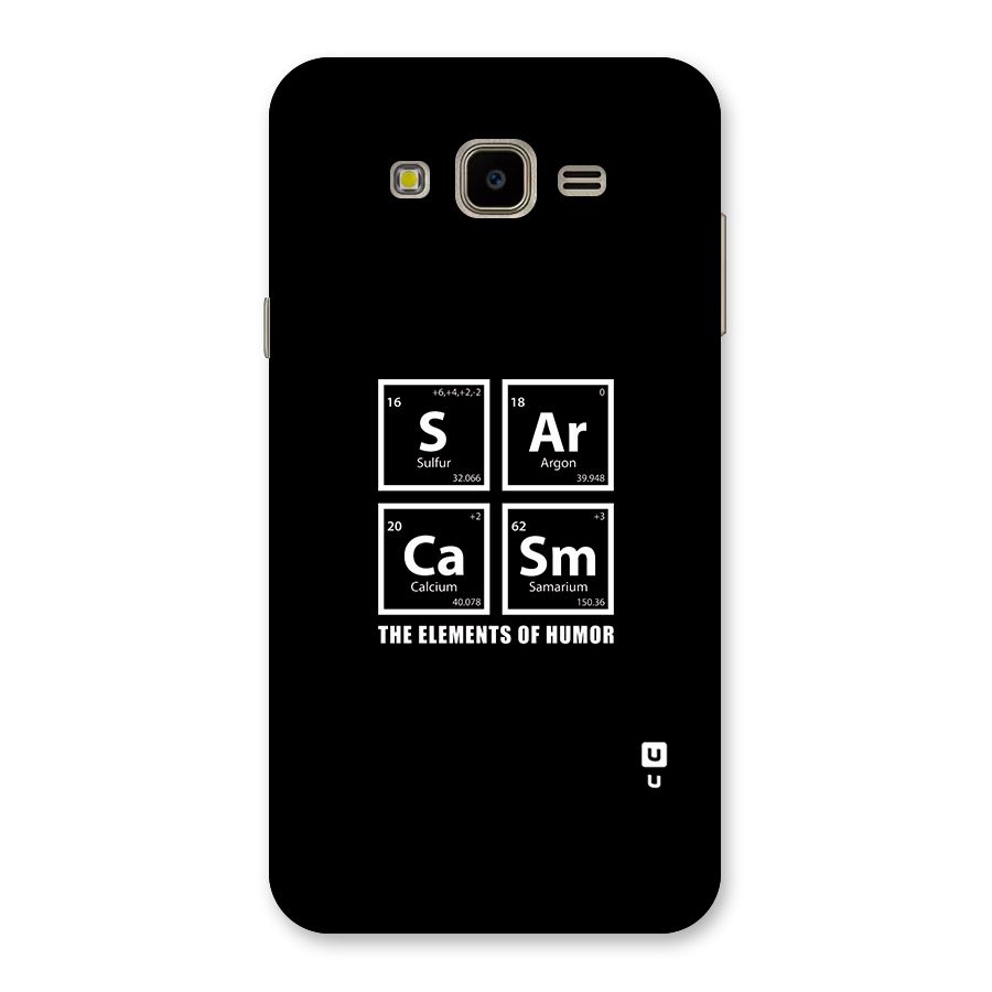 The Elements of Humor Back Case for Galaxy J7 Nxt