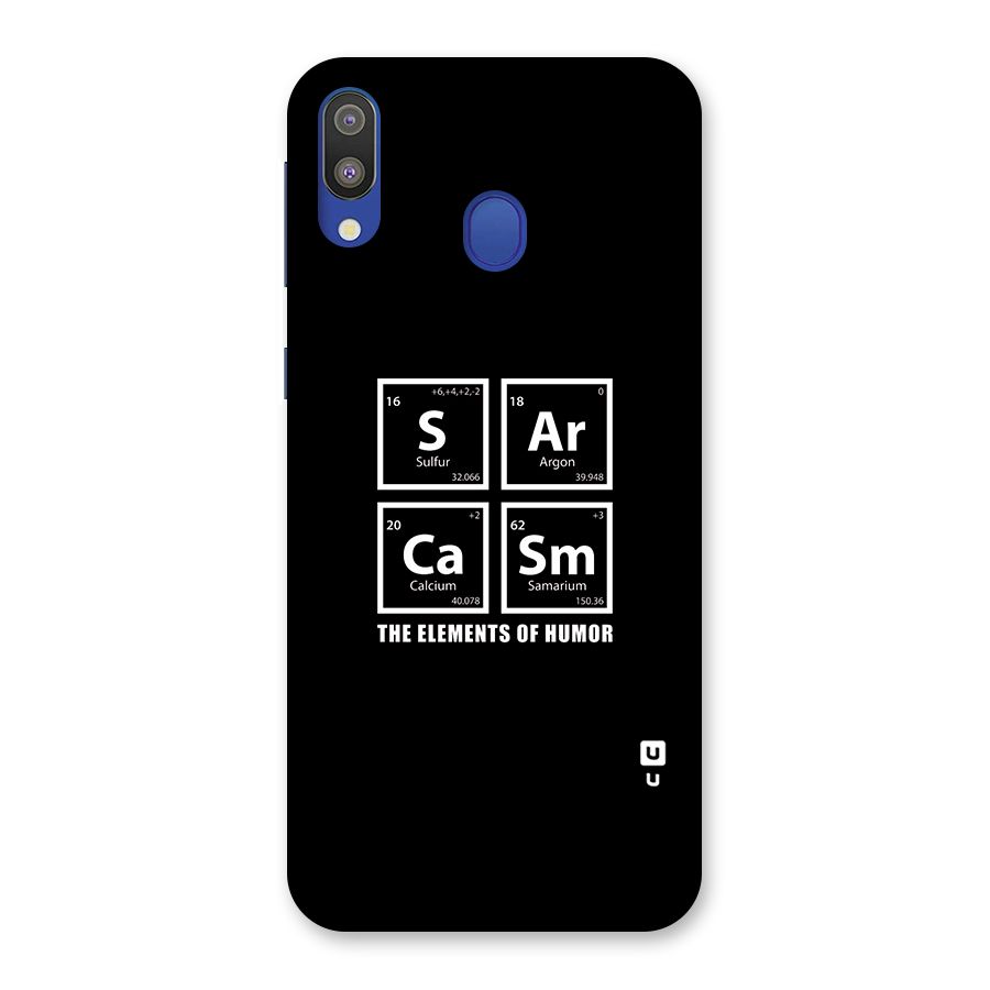 The Elements of Humor Back Case for Galaxy M20