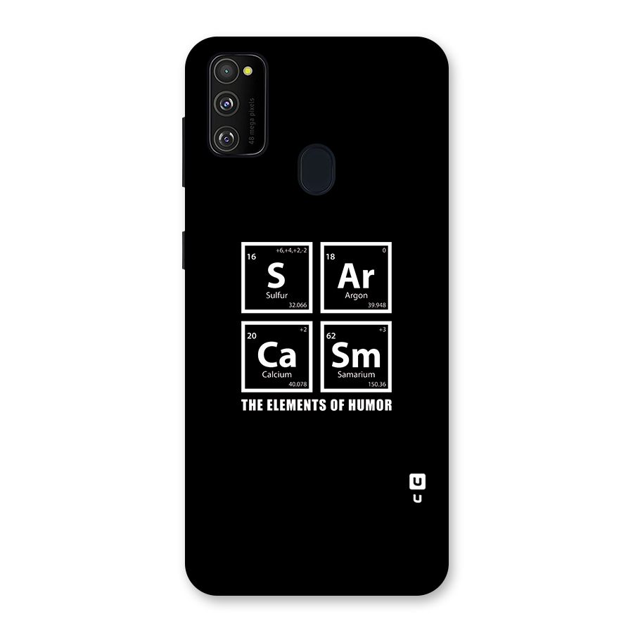 The Elements of Humor Back Case for Galaxy M21